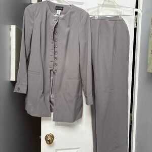 Ladies Gray Business Suit